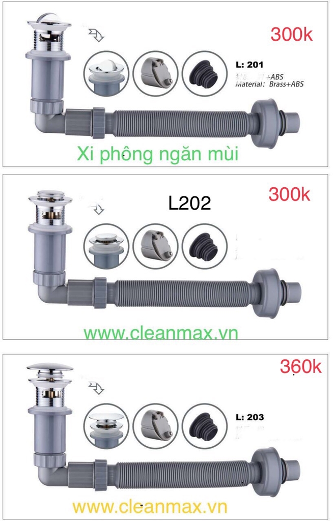 XIPHONG ĐA NĂNG ĐẦU NHẤN L203 CLEANMAX