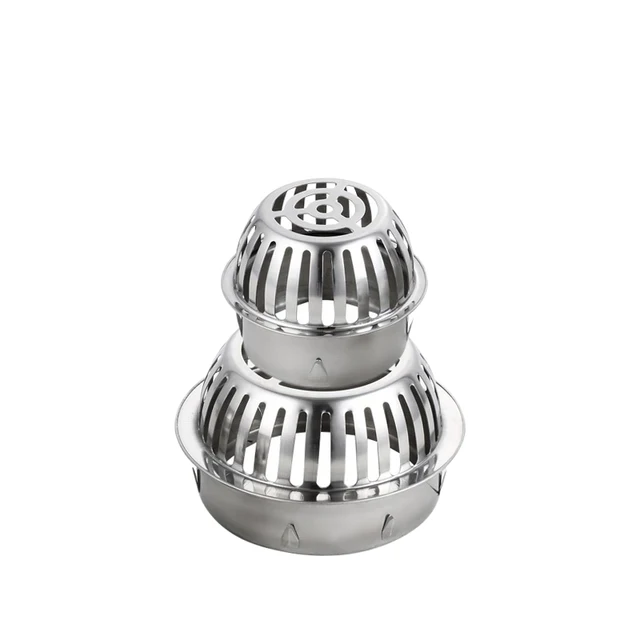 GA CHẶN RÁC SÂN THƯỢNG SUS304 - QC125 CLEANMAX