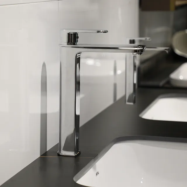 Vòi chậu gật gù nóng lạnh, cao 30cm - RL-51121CR CLEANMAX