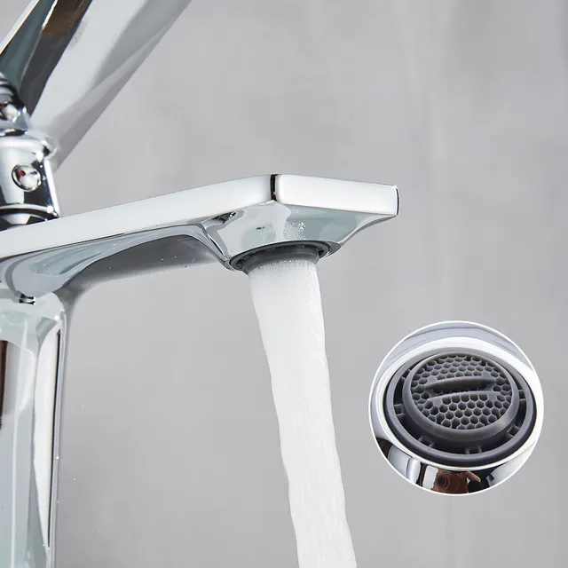 Vòi chậu gật gù nóng lạnh - RL-531292CR CLEANMAX