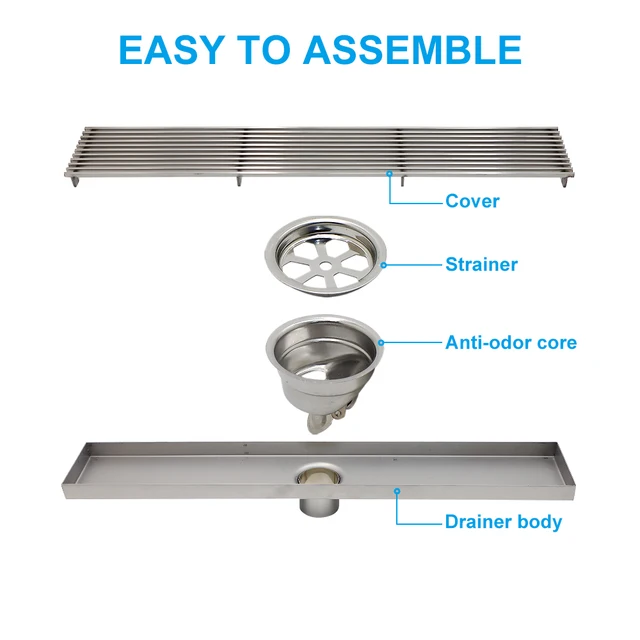 GA THOÁT NƯỚC SÀN NHÀ TẮM- SUS 1060 CLEANMAX