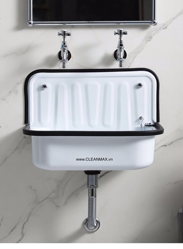 Chậu giặt treo tường hoặc là chậu nôn nhà hàng- CG686 CLEANMAX