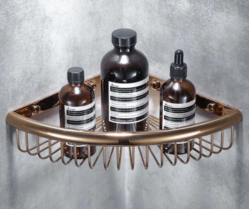 KỆ GÓC 1 TẦNG 34663 CLEANMAX màu chrome