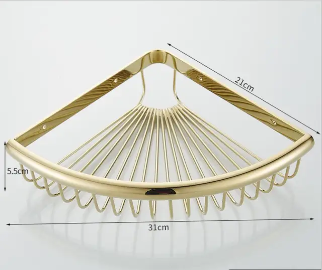 KỆ GÓC 1 TẦNG 34663 CLEANMAX màu chrome