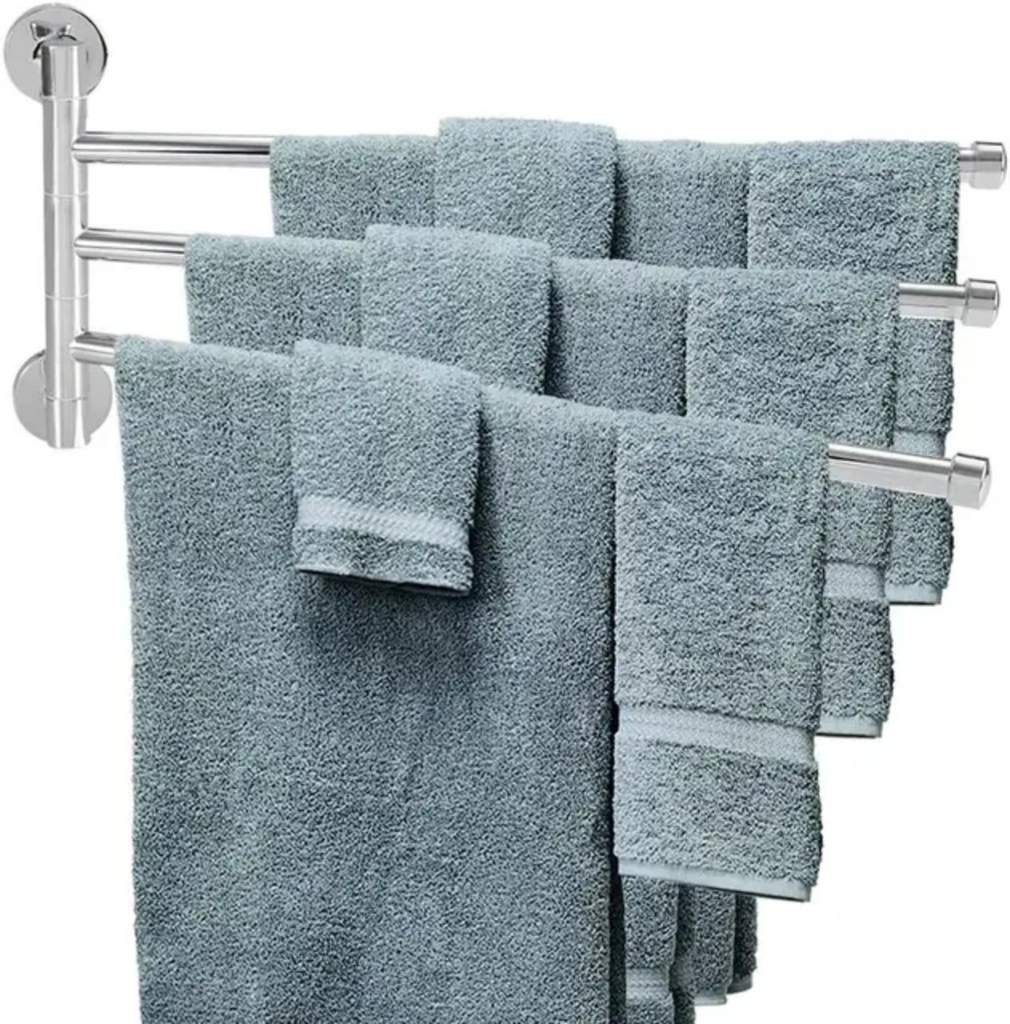 Thanh vắt khăn gấp gọn áp sát tường (3 thanh) G3CD CLEANMAX