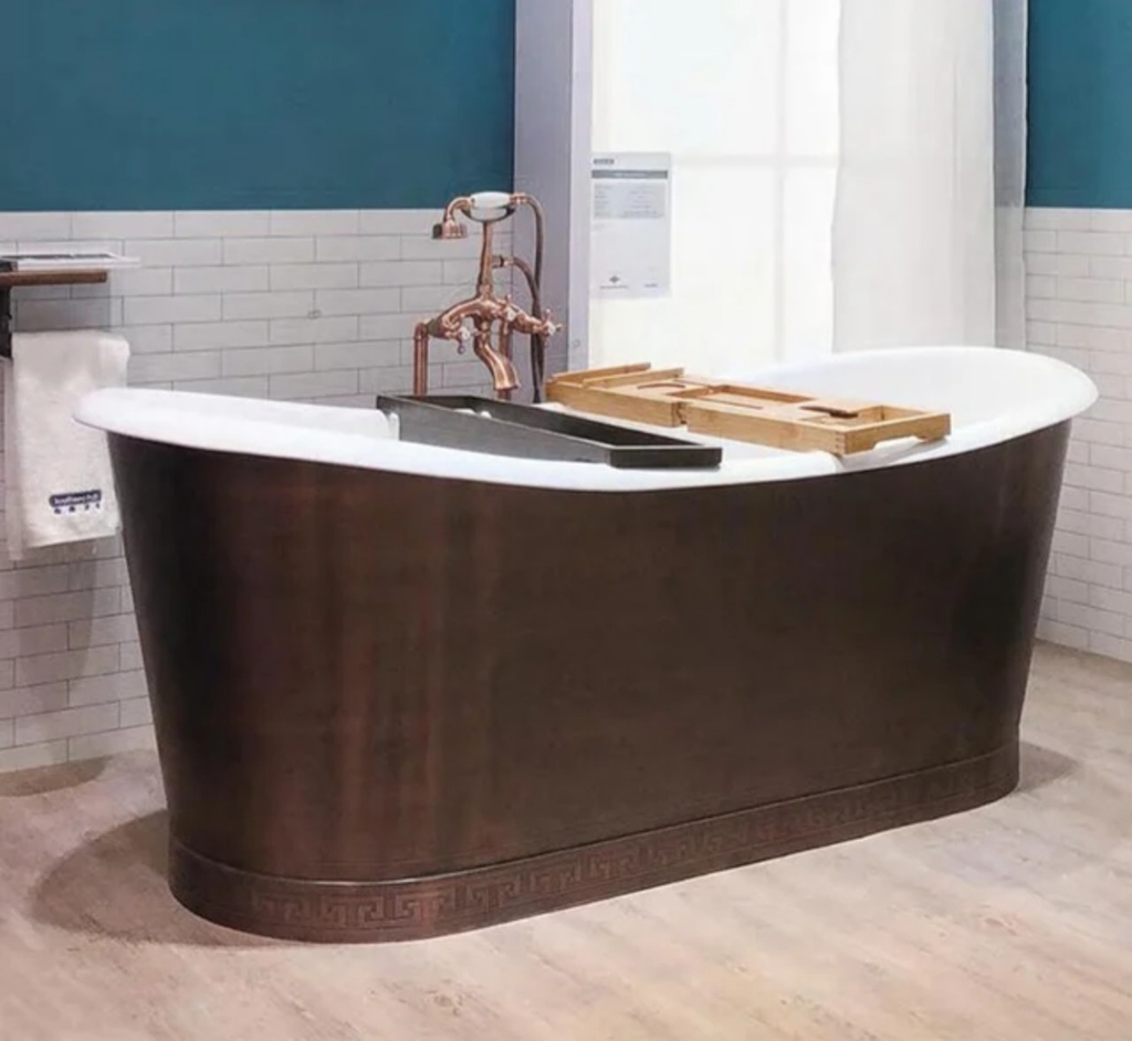 BỒN TẮM CỔ ĐIỂN ĐỒNG THAU -CLEANMAX CL1008-5