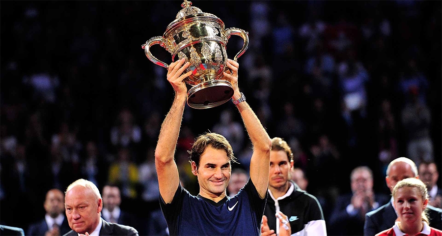 Đánh bại Nadal, Federer vô địch Basel Open 2015