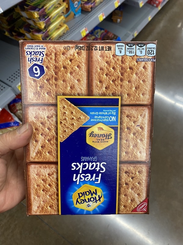 Bánh quy Honey Maid Fresh Stacks Graham (mua hộ) donghothanhdanh1