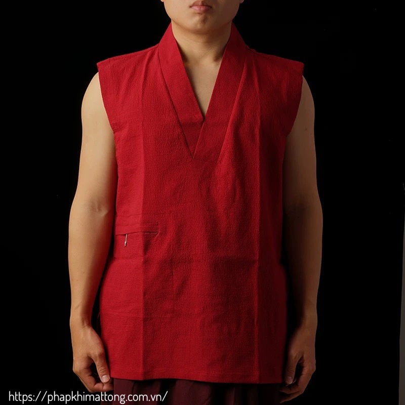 Áo Lama mỏng cổ chữ V