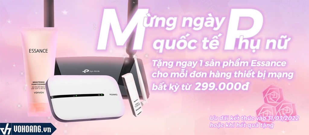 Khuyến Mãi Hot - Tặng Ngay Tuýp Sữa Rửa Mặt Cho Đơn Hàng Thiết Bị Mạng Bất Kỳ Từ 299K