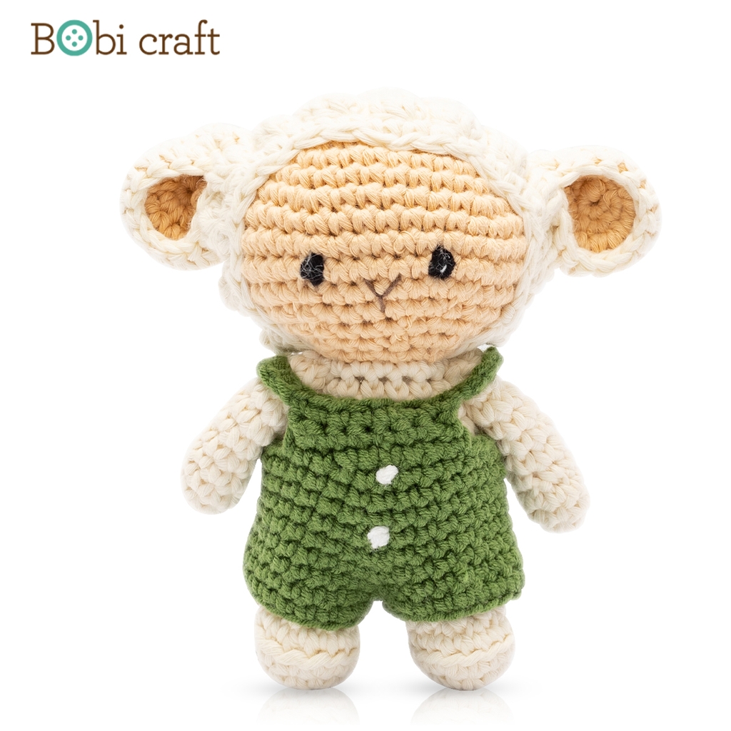 Thú bông len Bobicraft - Cừu Poppy Nhí - Đồ chơi an toàn Quà tặng bé