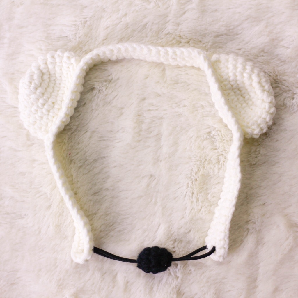 Thú bông len Bobicraft - Băng đô tai Gấu - Đồ chơi an toàn Quà tặng bé