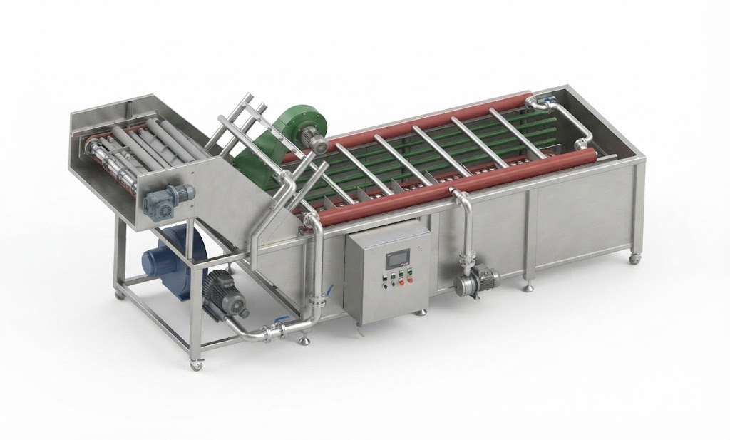 Máy rửa rau củ quả