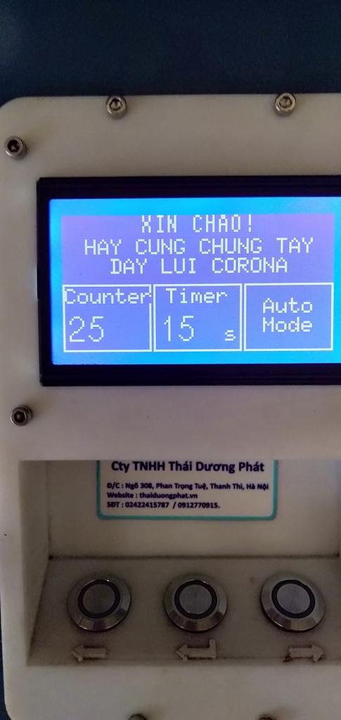 Hệ thống phần mềm giám sát và điều khiển tự động.