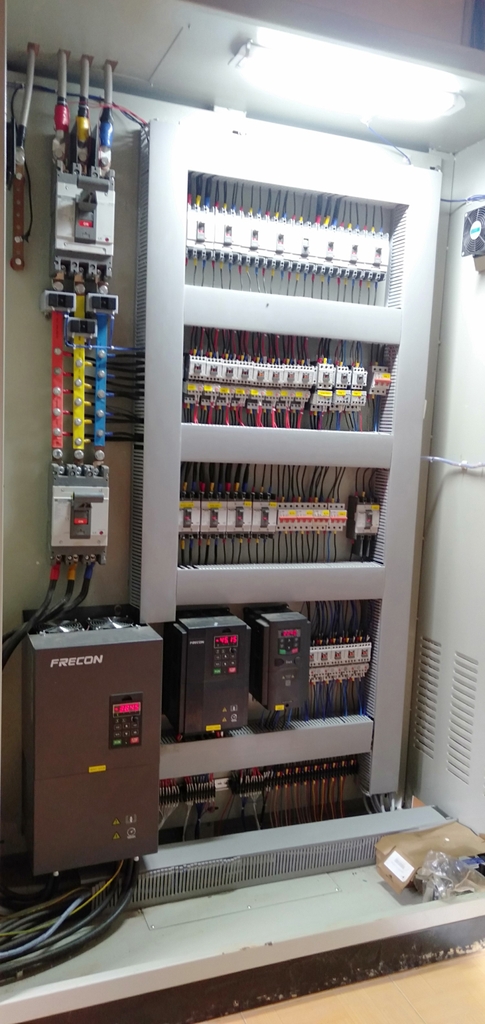 Thiết bị lò đốt rác sinh hoạt.