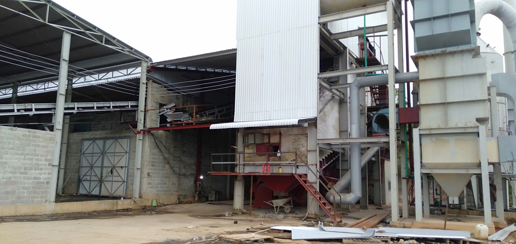 Thiết bị lò đốt rác sinh hoạt.