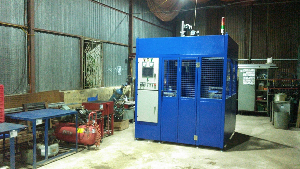 Máy phun cáp tự động năng suất cao.