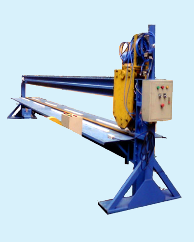 Máy ghép mí cửa cuốn tấm liền