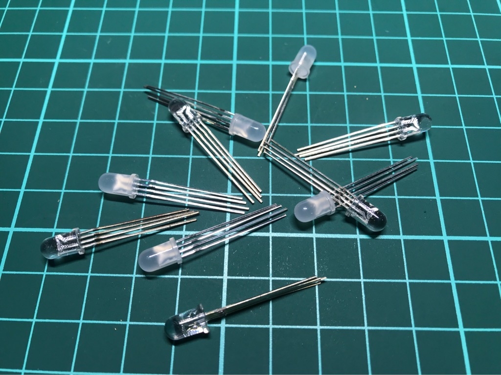 Led đa sắc RGB 5mm chân cắm | Giải Pháp Chung