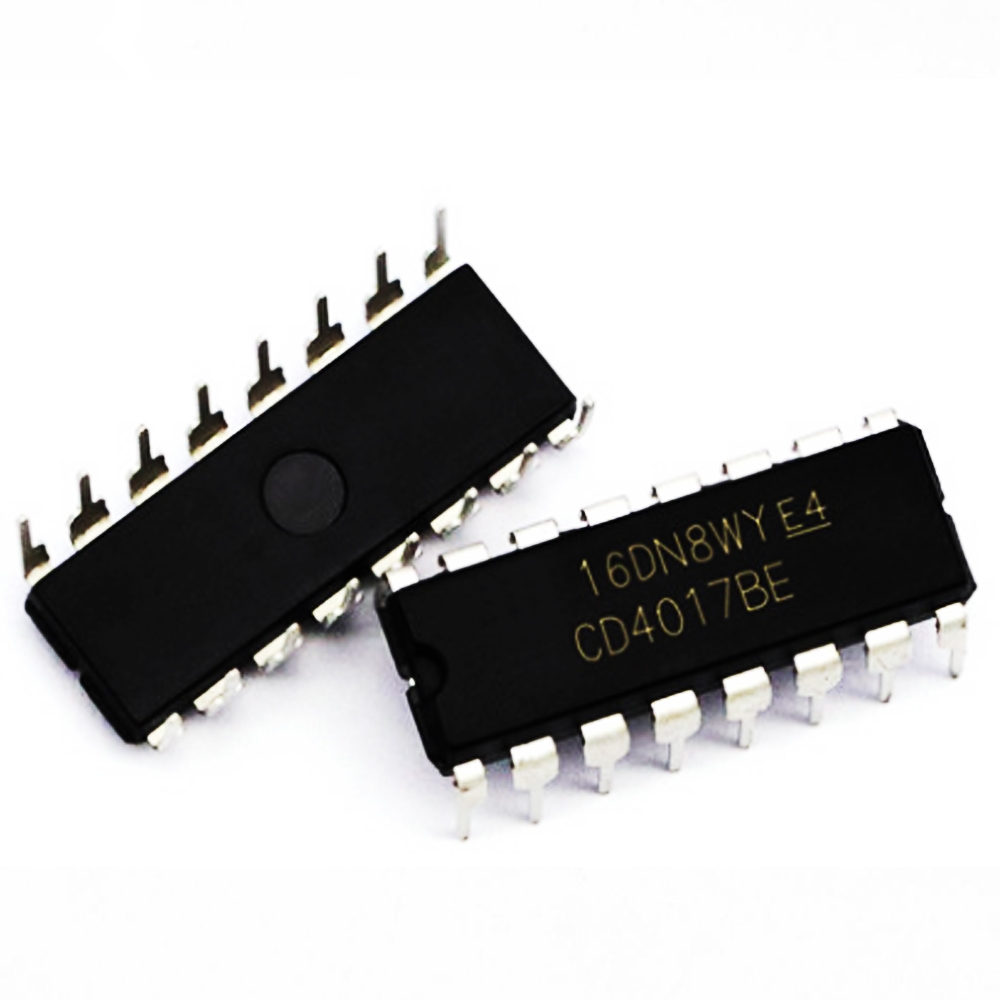 IC số 4017 chân cắm CD4017BE CD4017 | Giải Pháp Chung