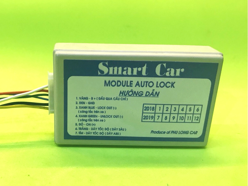 Module Auto Lock Tự động khóa cửa xe cho ô tô Giải Pháp Chung