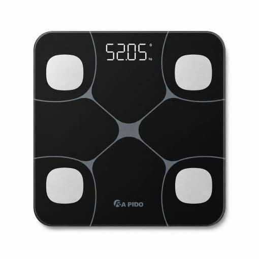 Cân sức khỏe phân tích chỉ số – loại vuông, bluetooth Rapido RSB08-BS