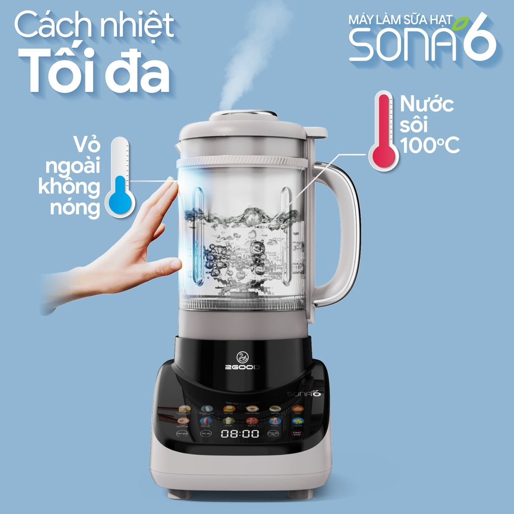 Máy làm sữa hạt 2GOOD Sona 6