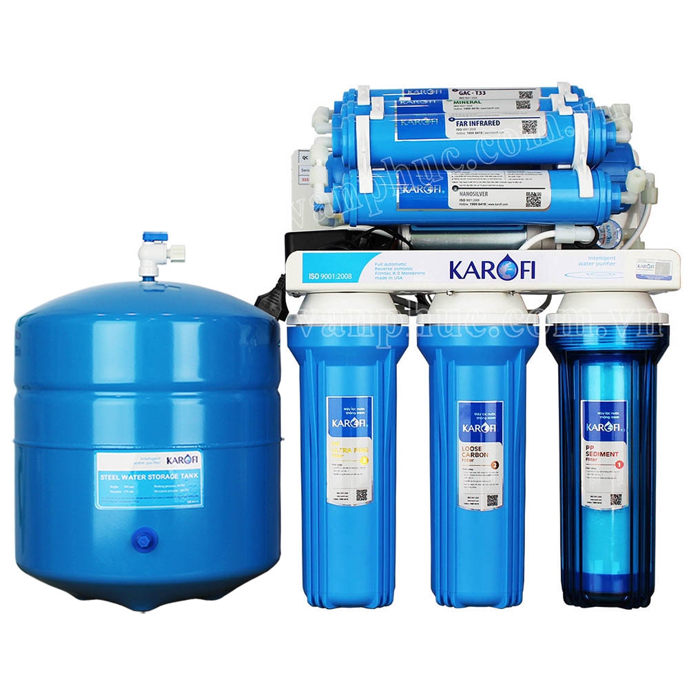 Máy lọc nước RO Karofi 8 cấp KT80 - Không tủ