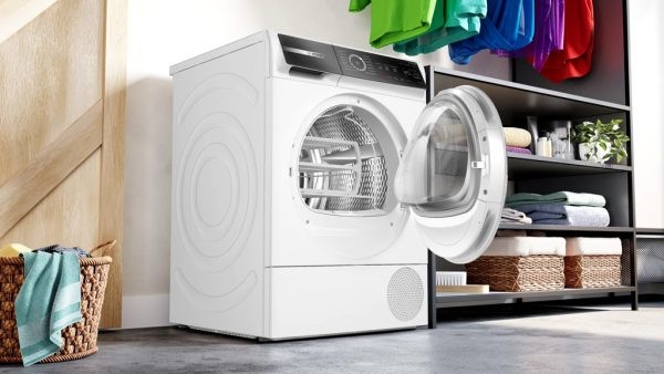 Máy sấy bơm nhiệt Bosch 9 kg WQG24570SG