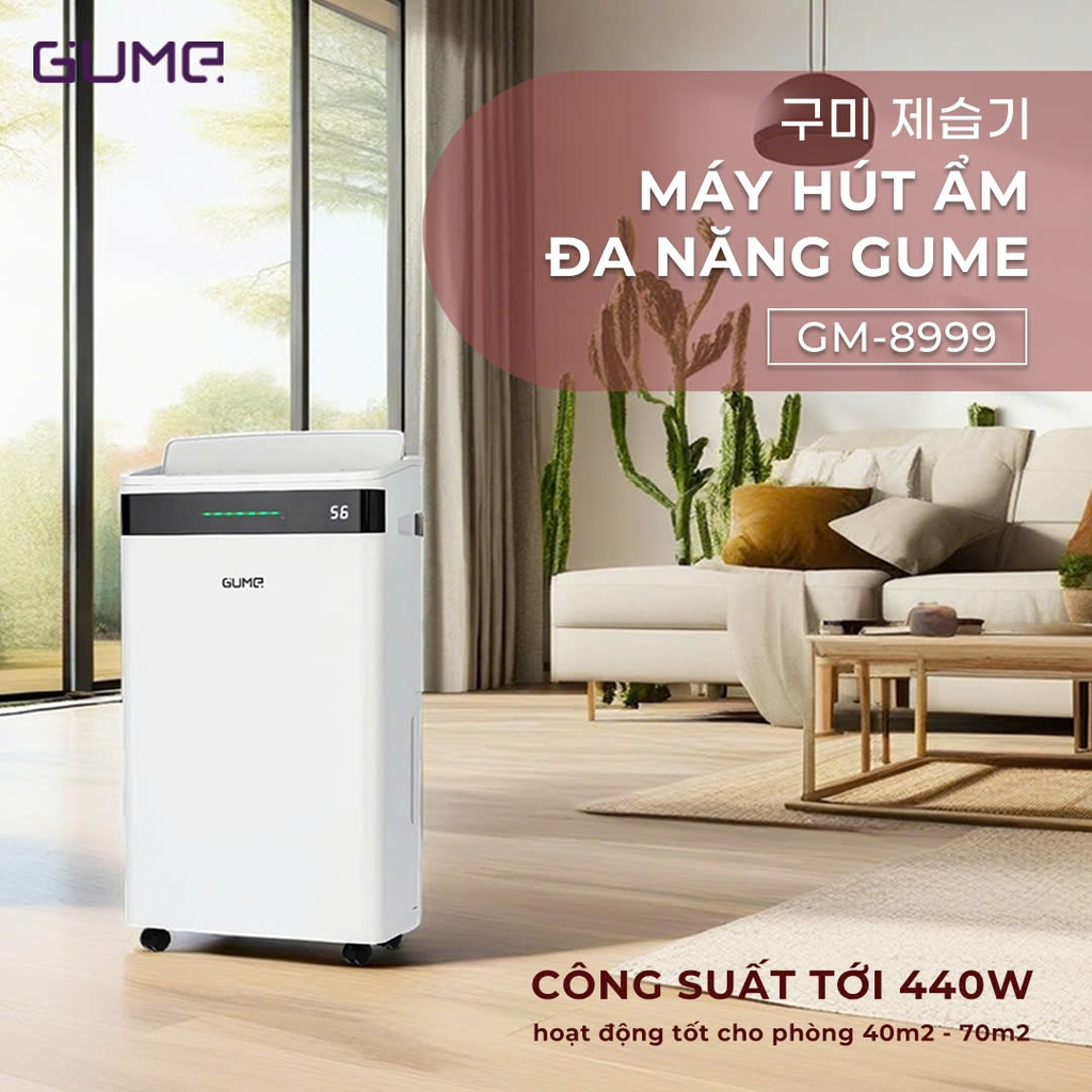 Máy Hút Ẩm Đa Năng Gume GM-8999