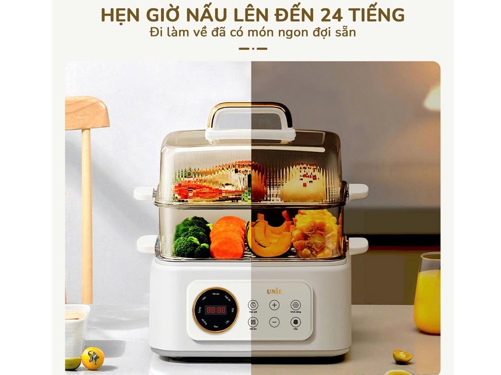 Nồi lẩu hấp đa năng UNIE UE668 (10L)