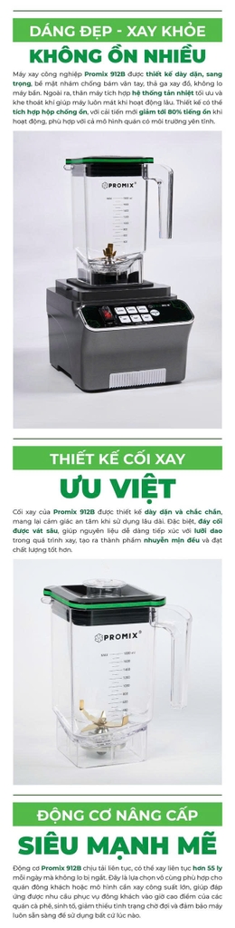 MÁY XAY SINH TỐ PROMIX PM-912B