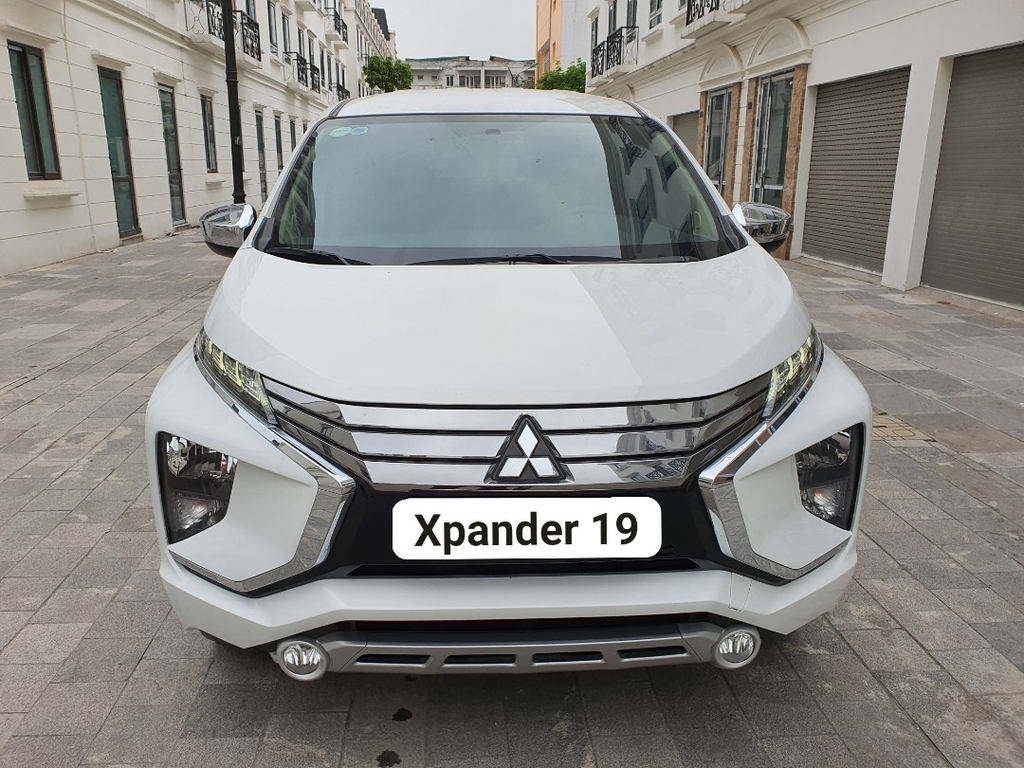 Mitsubishi Xpander 1.5AT 2019 siêu chất - Màu Trắng/Kem | XE CŨ HÀ NỘI