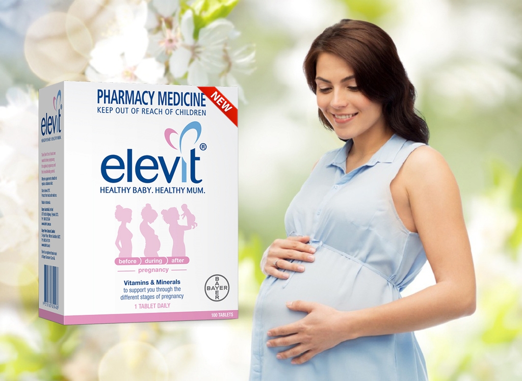 Elevit (100 viên) Nhập Khẩu Úc - Vitamin tổng hợp cho bà bầu Hà My ...