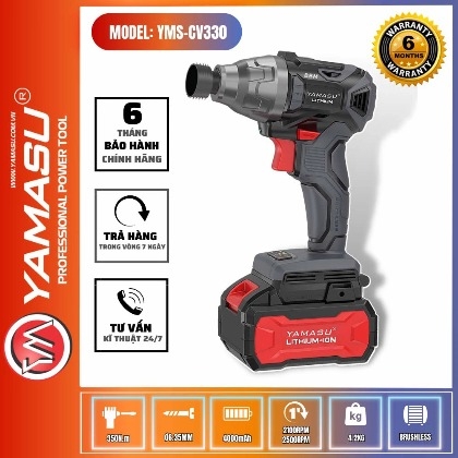 MÁY CHUYÊN VÍT PIN YAMASU YMS-CV330 ĐỘNG LỰC