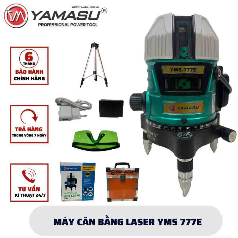 MÁY CÂN BẰNG LASER 5 TIA XANH  YMS-777E