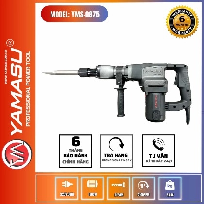MÁY ĐỤC BÊ TÔNG 17MM YMS-0875 CÔNG SUẤT LỚN 1800W