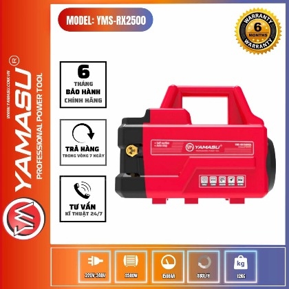 MÁY RỬA XE YAMASU YMS-RX2500 CÔNG SUẤT LỚN 2500W
