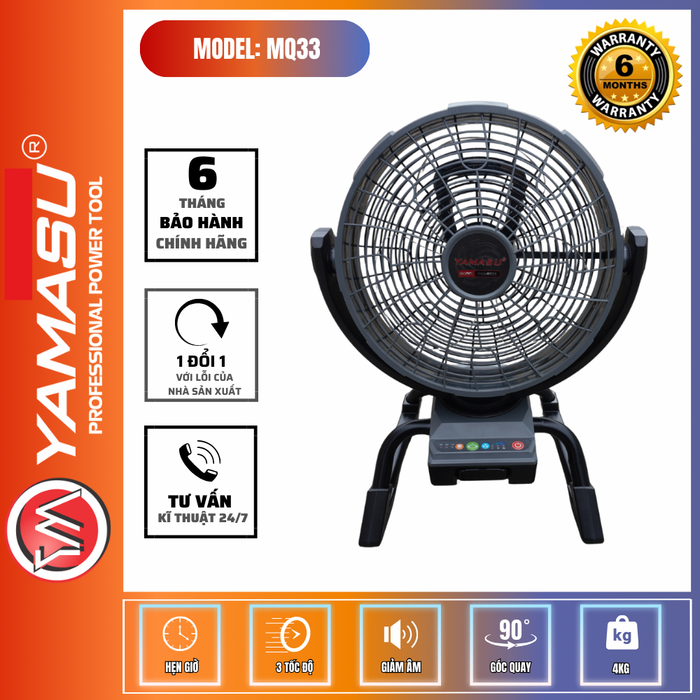 QUẠT TÍCH ĐIỆN YAMASU YMS-MQ33