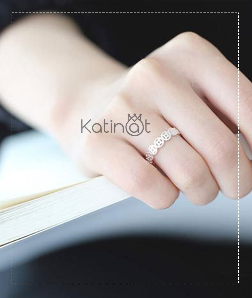 Nhẫn bạc kim tiền hút tài lộc