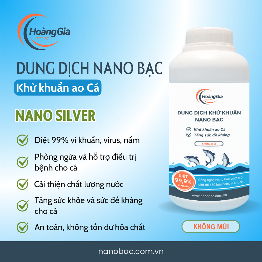 Ứng Dụng và Tác Dụng Của Nano Bạc Trong Nuôi Cá