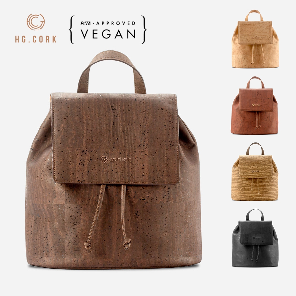 Balo nữ da cork cao cấp - CORK BACKPACK - HGcork CK253