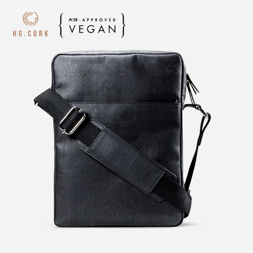 Túi Đeo Chéo Nam BRIEFCASE MEDIUM - HGcork CK265P (Đen)