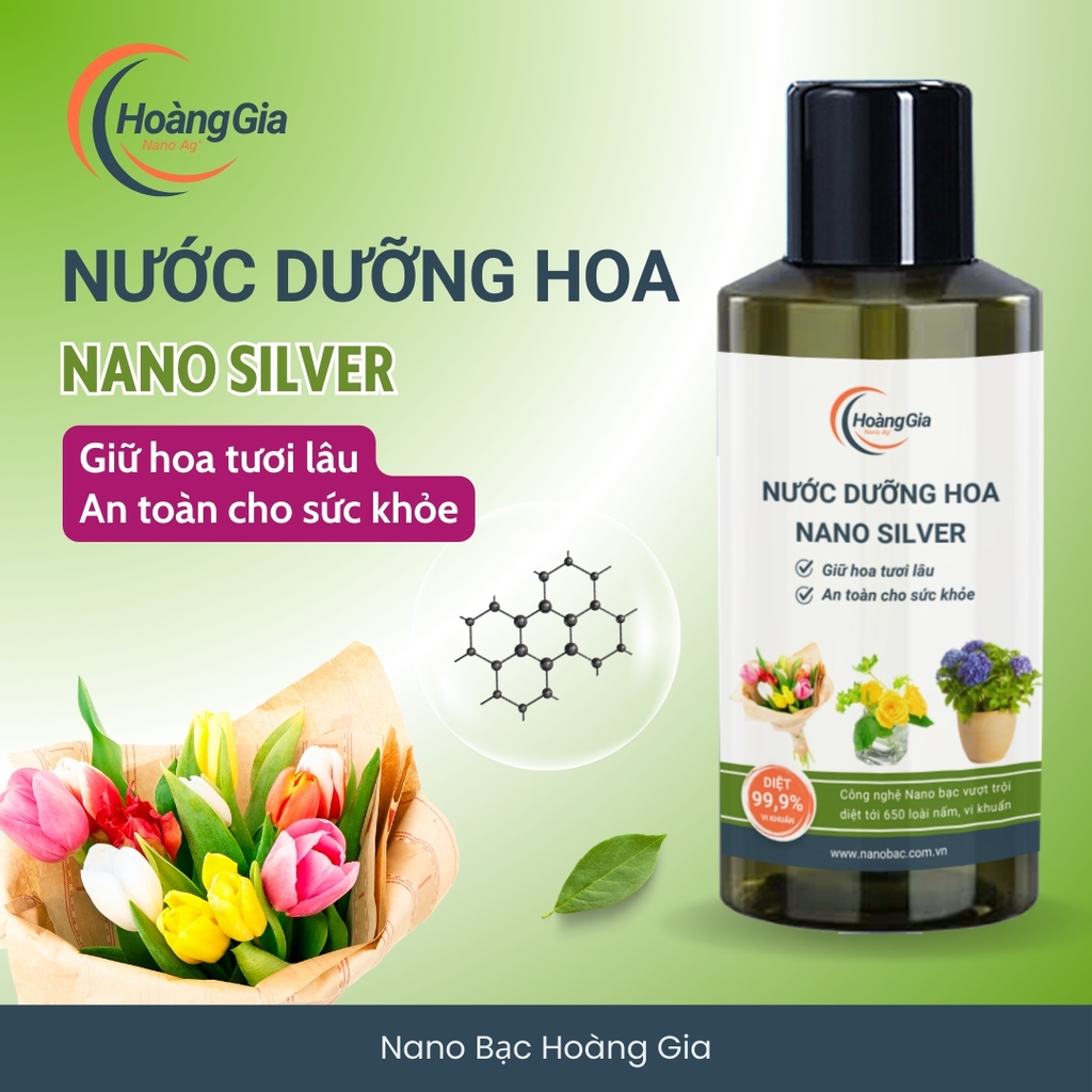 Nước Dưỡng Hoa Nano Bạc