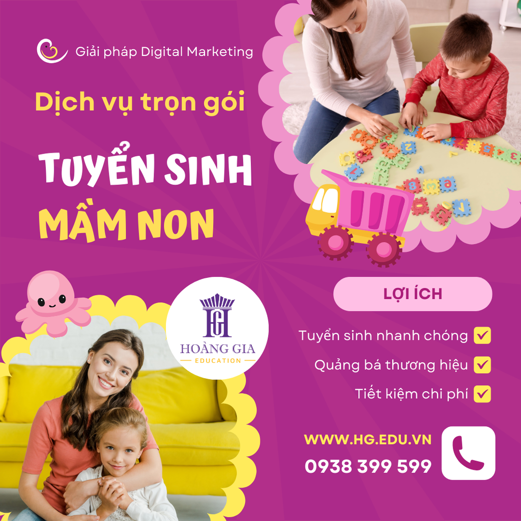 Dịch vụ Tuyển sinh mầm non trọn gói