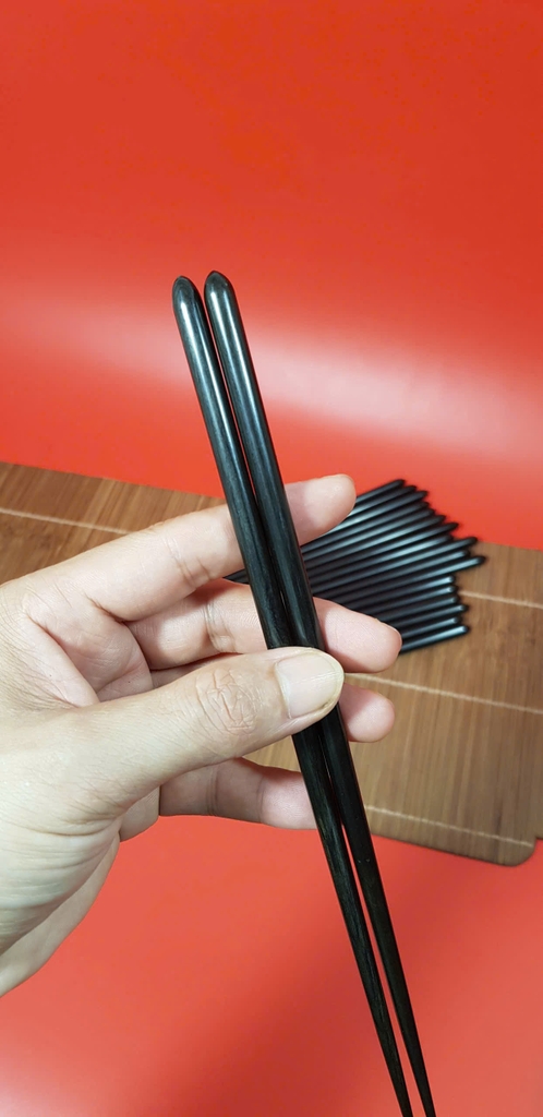 ĐŨA GỖ MUN SỪNG TRÒN KIỂU NHẬT – HỘP 10 ĐÔI