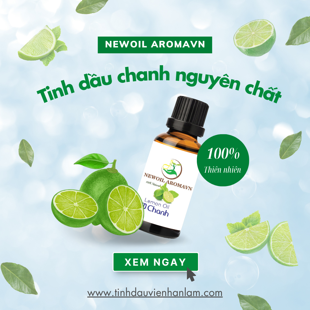 Tinh dầu chanh nguyên chất tự nhiên - Lime Peel Oil