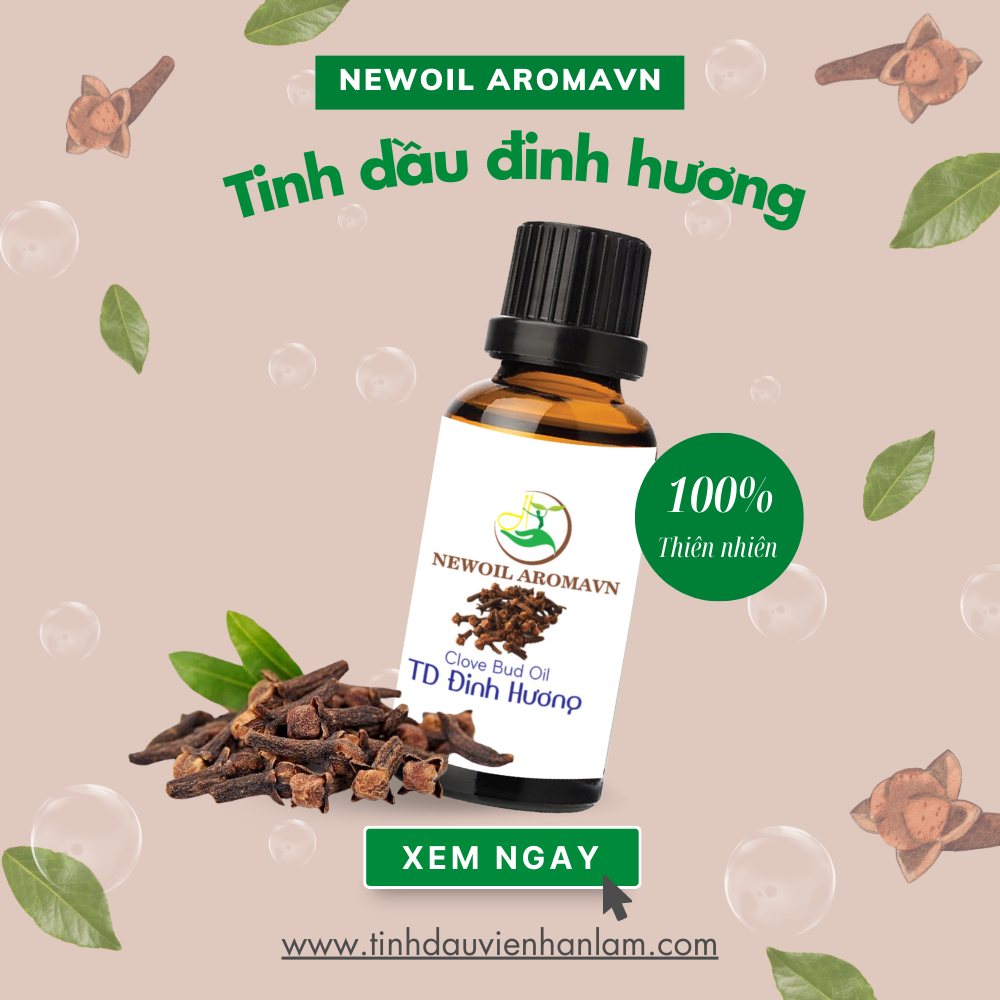 Tinh dầu đinh hương nguyên chất  Clove Essential Oil 1 lít