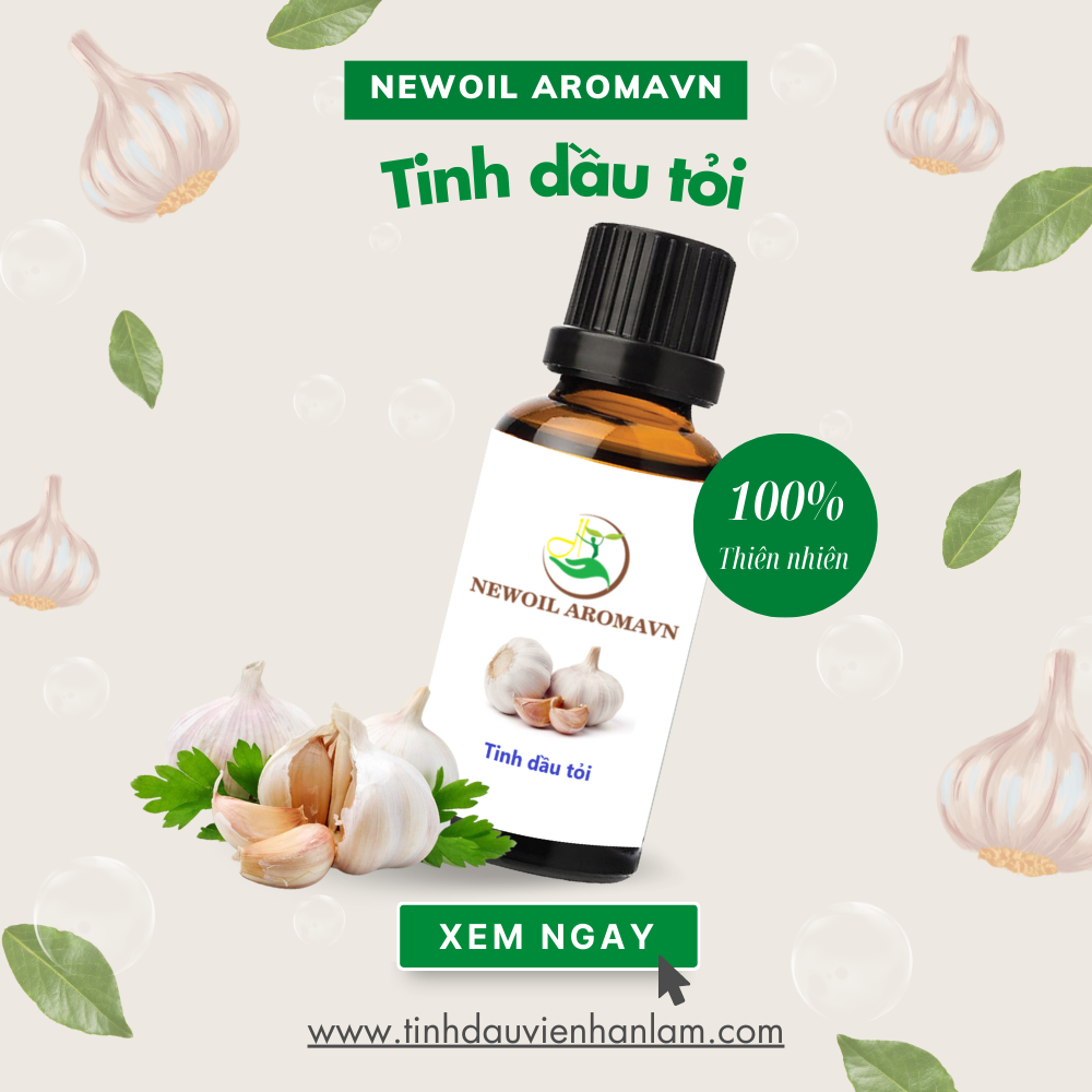Tinh dầu tỏi nguyên chất Garlic Esssential Oil 1 lít