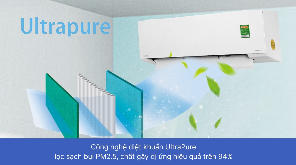 Máy lạnh Toshiba Inverter 1.0 HP RAS-H10S5KCV2G-V